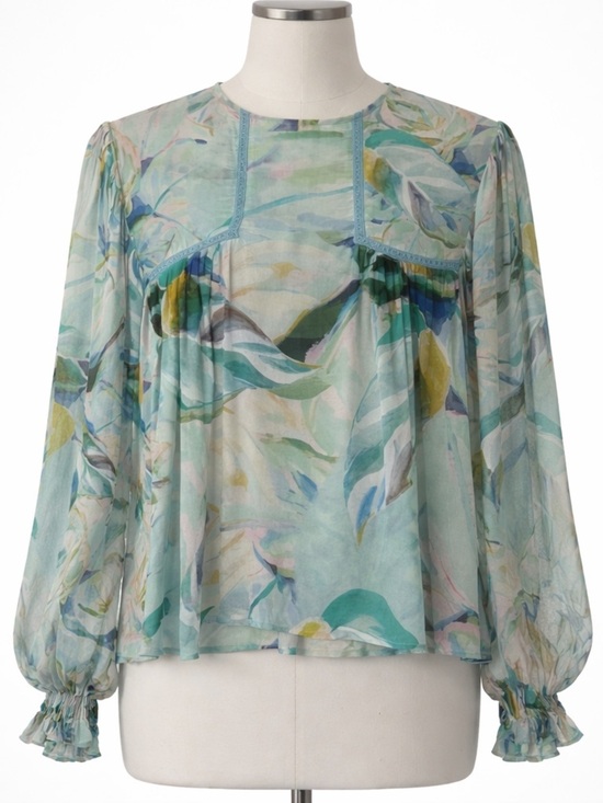 Anthropologie Tops - Anthropologie Blank Women's Blouse pastel size small